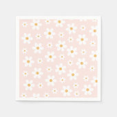 Serviette En Papier Serviettes roses super Retro (Devant)