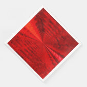 Serviette En Papier Serviettes rouge vif (Coin)