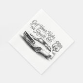 Serviette En Papier Serviettes Route 66 (Coin)