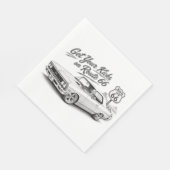 Serviette En Papier Serviettes Route 66 (Coin)