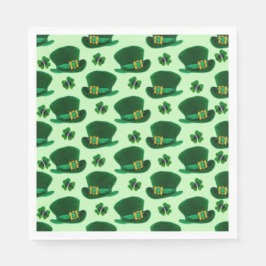 Serviette En Papier Serviettes Saint Patrick (Devant)