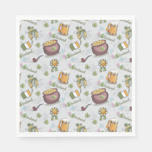 Serviette En Papier Serviettes Saint Patrick