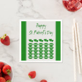 Serviette En Papier Serviettes Saint Patrick (En situation)