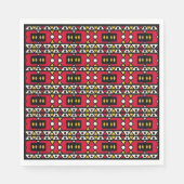 Serviette En Papier Serviettes Samakaka (Africaine, Motif angolaise) (Devant)