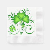 Serviette En Papier Serviettes shamrock (Devant)