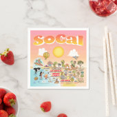Serviette En Papier serviettes SoCal (En situation)