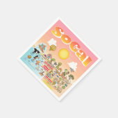 Serviette En Papier serviettes SoCal (Coin)