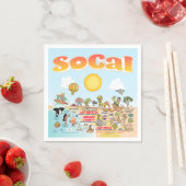 Serviette En Papier serviettes SoCal (En situation)