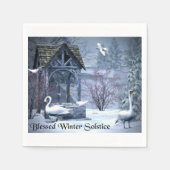 Serviette En Papier Serviettes Solstice d'hiver (Devant)