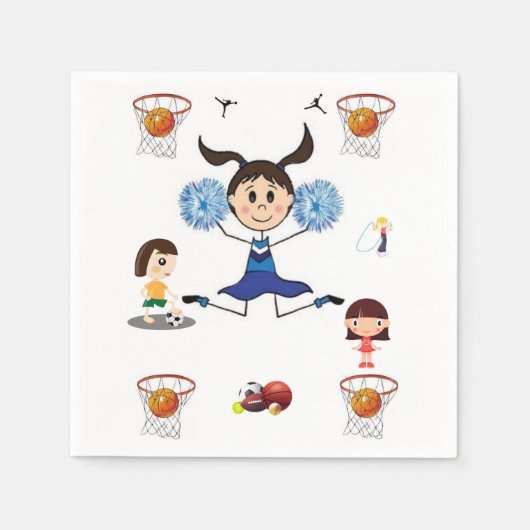 Serviette En Papier Serviettes sportives (Devant)