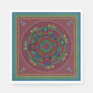 Serviette En Papier Serviettes standard Pâques Le Motif table Seder