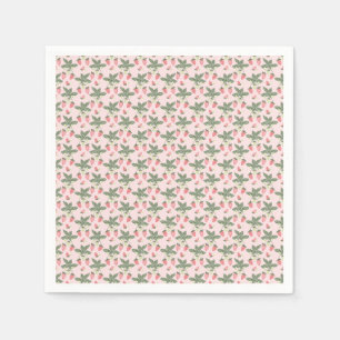 Serviette En Papier Serviettes Strawberry Fields