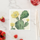 Serviette En Papier Serviettes Succulentes (En situation)