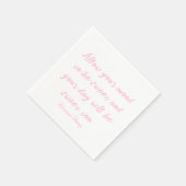 Serviette En Papier serviettes sucrées (Coin)