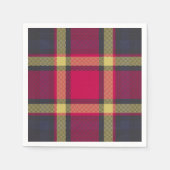 Serviette En Papier Serviettes - Tartan écossais (Devant)