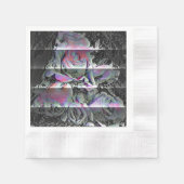 Serviette En Papier Serviettes Techno Bouquet (Devant)