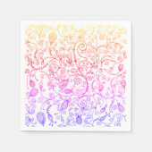 Serviette En Papier Serviettes tendance (Devant)