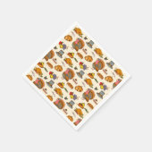Serviette En Papier Serviettes Thanksgiving (Coin)