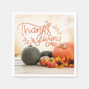 Serviette En Papier Serviettes Thanksgiving