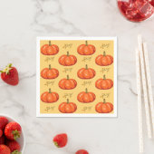 Serviette En Papier Serviettes Thanksgiving (En situation)