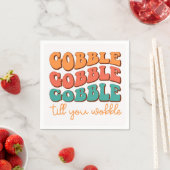 Serviette En Papier Serviettes Thanksgiving (En situation)