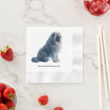 Serviettes Tibétaines Mastiff