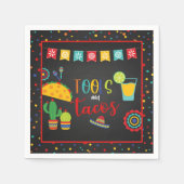 Serviette En Papier Serviettes Tools and Tacos (Devant)