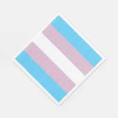 Serviette En Papier Serviettes Transgenre Papier Drapeau (50 Pk) (Coin)