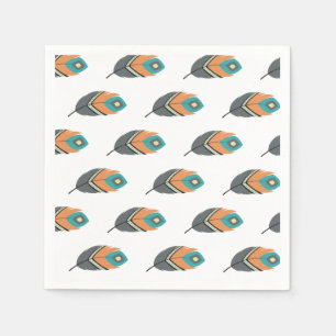 SERVIETTE EN PAPIER SERVIETTES TRIBALES DE PARTIE DU PRISONNIER DE