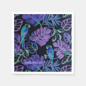 Serviette En Papier Serviettes Tropical Parrot Paradise (Devant)