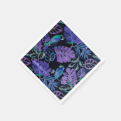 Serviette En Papier Serviettes Tropical Parrot Paradise (Coin)