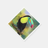 Serviette En Papier Serviettes Tropical Toucan (Coin)