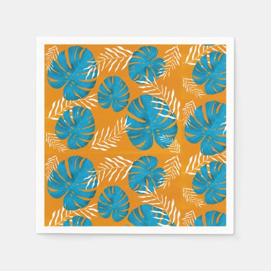 Serviette En Papier Serviettes tropicales (Devant)