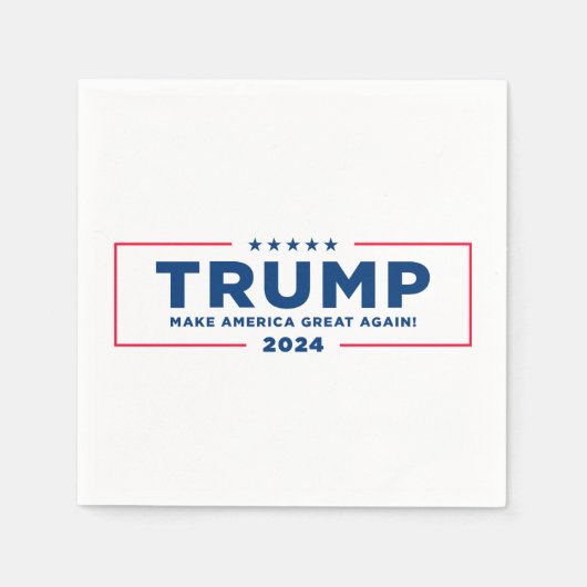 Serviette En Papier serviettes TRUMP 2024 (Devant)