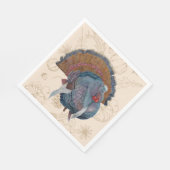 Serviette En Papier Serviettes Turquie Thanksgiving (Coin)