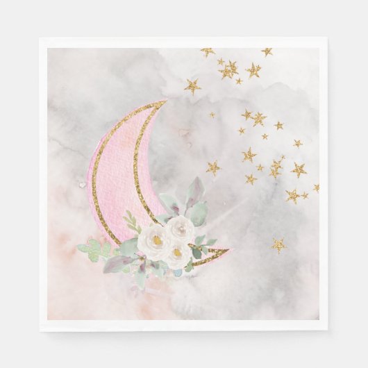 Serviette En Papier Serviettes Twinkle Little Star Assiettes Over The (Devant)