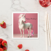 Serviette En Papier serviettes Unicorne (En situation)