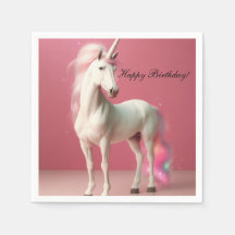 serviettes Unicorne