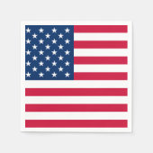 Serviette En Papier serviettes USA - Patriotique (Devant)