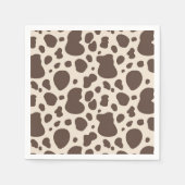 Serviette En Papier Serviettes | Vache Imprimée (Devant)