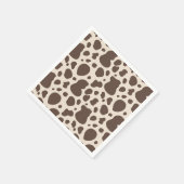 Serviette En Papier Serviettes | Vache Imprimée (Coin)