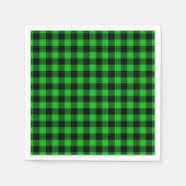 Serviette En Papier Serviettes vertes (Devant)