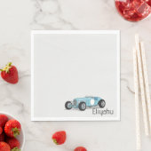 Serviette En Papier Serviettes vintage voiture upsherin (En situation)