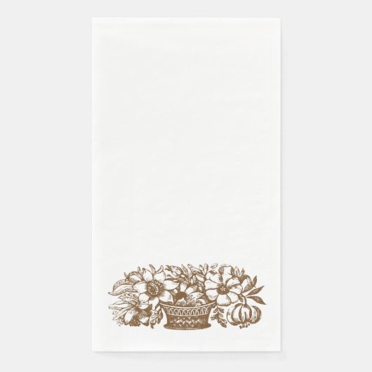 Serviette En Papier Serviettes vintages en papier (Devant)