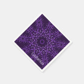 Serviette En Papier Serviettes violet Galaxy Stars (Coin)