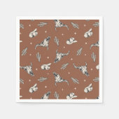 Serviette En Papier Serviettes | Western Party Napkins (Devant)