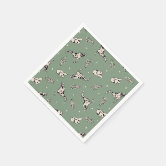 Serviette En Papier Serviettes | Western Party Napkins (Coin)