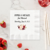 Serviette En Papier Servilleta de papel (En situation)