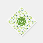 Serviette En Papier Servilleta de papel diseño de limas (Coin)