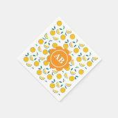 Serviette En Papier Servilleta de papel diseño naranjas (Coin)